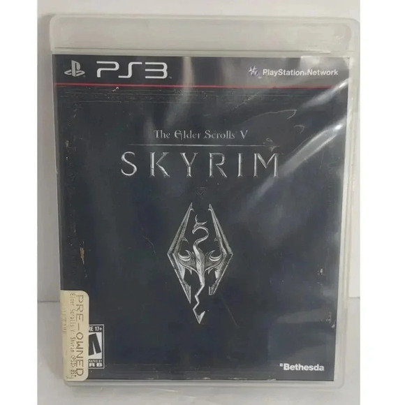 Skyrim PS3 Sony Playstation Video Game With Insert The elder Scrolls - Picture 1 of 4